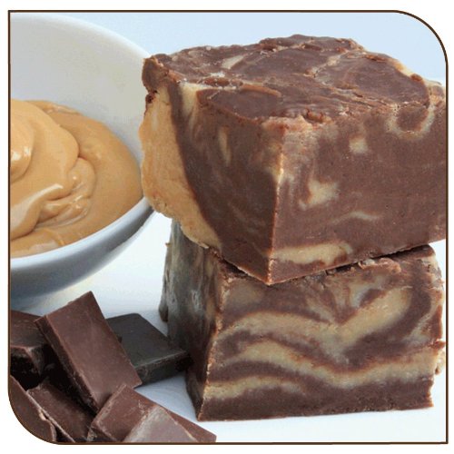 Mo’s Fudge Factor, Chocolate Peanut Butter Fudge (1/2 Pound)