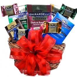 Grand Ghirardelli Chocolate Array Gift Basket s