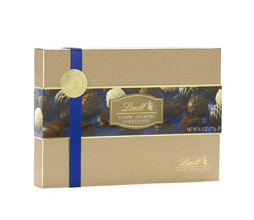 Lindt Classics Gift Box, 6.2-Ounce Packages