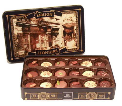Leonidas Belgian Chocolates: 100 Year Anniversary Tin
