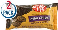 Enjoy Life Semi-Sweet Chocolate Mini Chips — 10 oz Each / Pack of 2