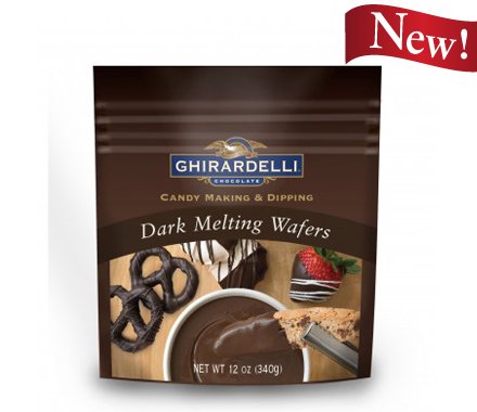 Ghirardelli Chocolate Dark Melting Wafers – 12oz