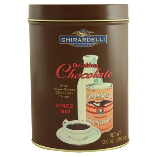 Ghirardelli Chocolate Heritage Drinking Chocolate Gift Tin, 12oz.