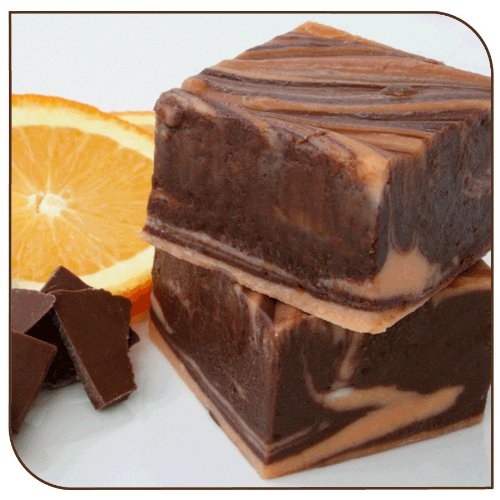 Mo’s Fudge Factor, Dark Chocolate Orange Fudge, 1/2 Pound