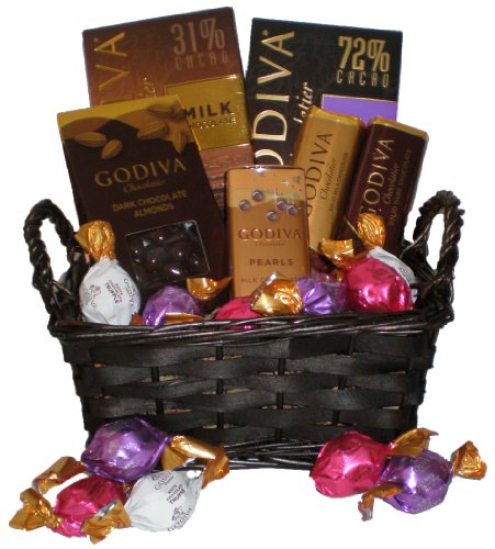Godiva Assorted Chocolate Gift Basket-small