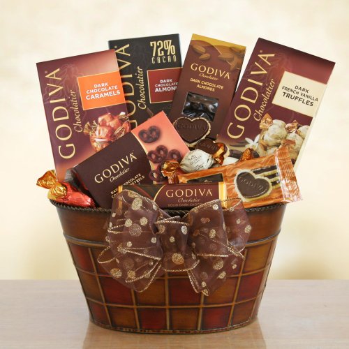 Godiva Dark Chocolate Decadence Gift Basket