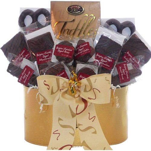 Art of Appreciation Gift Baskets Belgian Chocolate Fantasy Truffles Gift Basket