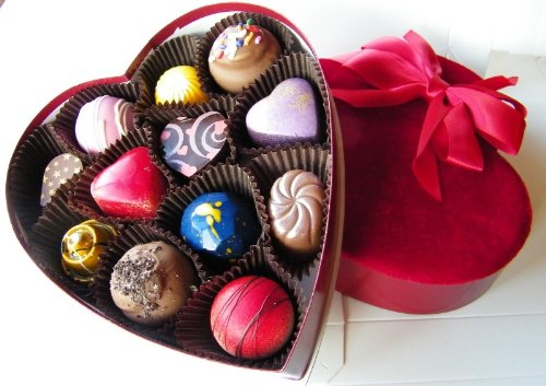 Velvet Heart Box of Assorted Chocolates