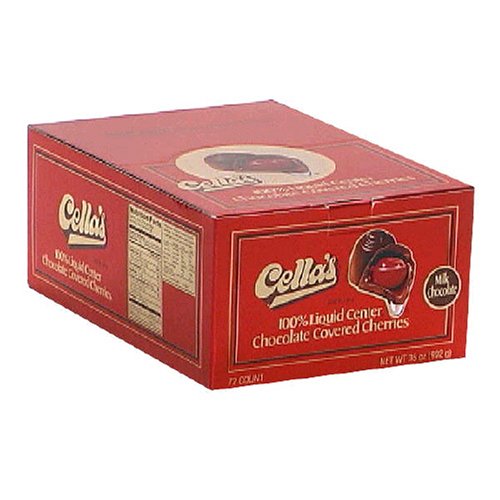 Cella’s Milk Chocolate Covered Cherries, 72-Count Box