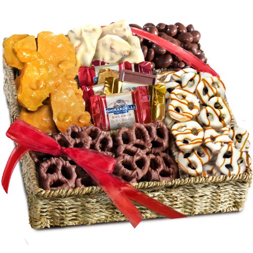 Chocolate, Nuts and Crunch Gift Basket