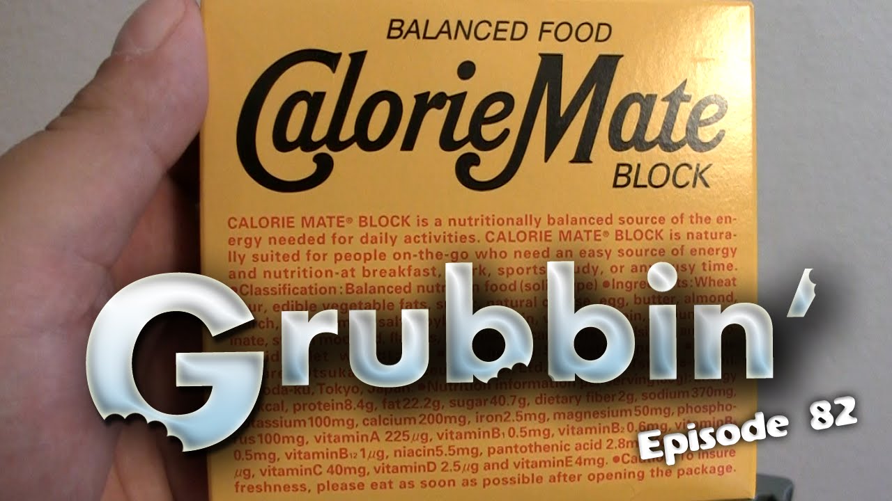 Calorie Mate in Lemon, Chocolate & Cheese – Grubbin’ with Cult Moo Ep.82