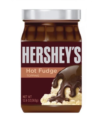 Hershey’s Topping, Hot Fudge, 12.8-Ounce Jars (Pack of 6)