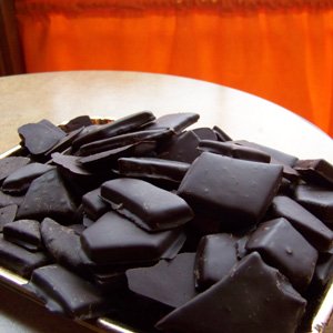 Toffee Covered in Dark Chocolate in a One Pound Gift Box