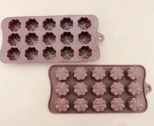 Flower Shape Silicone Chocolate Mold