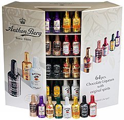 Anthon Berg Chocolate Liqueurs with Original Spirits – 64 pcs. Gift Box