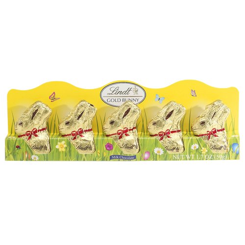 Lindt Gold Bunny Chocolate 5 Pack