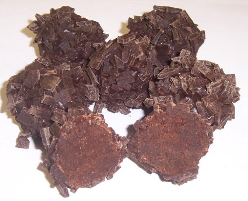 Scott’s Cakes Chocolate Rum Balls with Chocolate Flakes in a 1/2 lb. White Gourmet Box