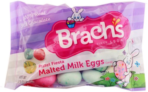 2 Packs Brach’s Pastel Malted Milk Chocolate Eggs 7.5oz.