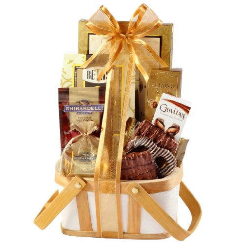 Broadway Basketeers Get Well Soon Thinking of You Chocolate Gift Basket (Petite)