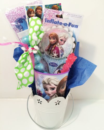 “Let’s Bring Back Summer!” Bright & Cheerful Disney Frozen Candy Gift Basket
