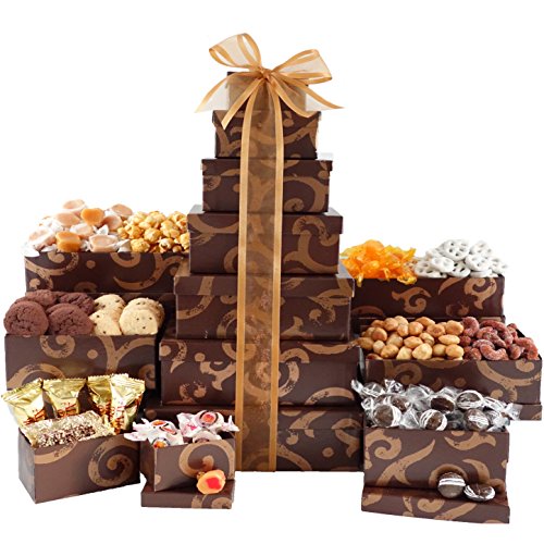 Sympathy Chocolate Tower Gourmet Gift (SHIPS FREE!)