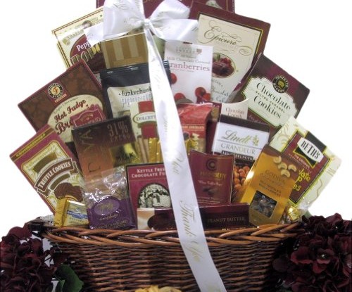 Great Arrivals Thank You Chocolate Gift Basket, Chocolate Madness ...