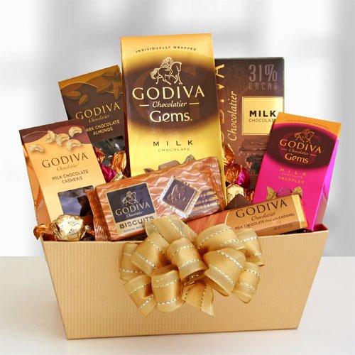 Exquisite Expressions Premium Chocolate Gift Basket | Birthday Gift Idea