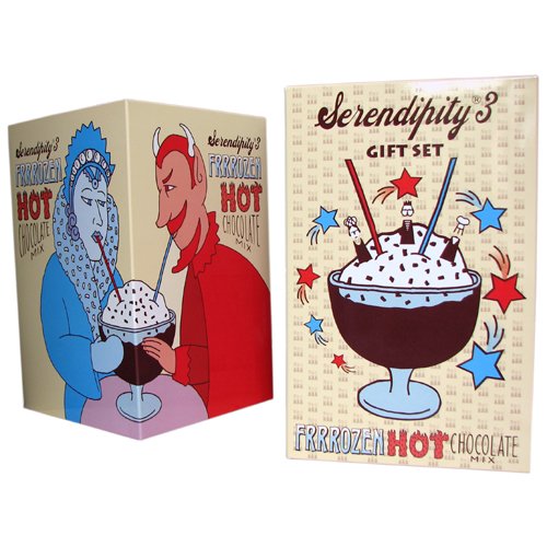 Serendipity 3 Frrrozen Hot Chocolate Mix Gift Set,