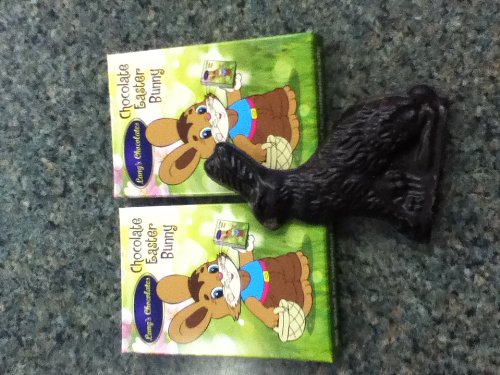 7 Individually Boxed Dark Chocolate Easter Bunnies Measures 3.5 Inches