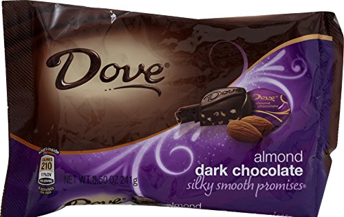 Dove Dark Chocolate Almond Promises, 8.5-Ounce Packages (Pack of 4)