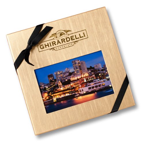 Deluxe San Francisco Gold Gift Box with SQUARES Chocolates