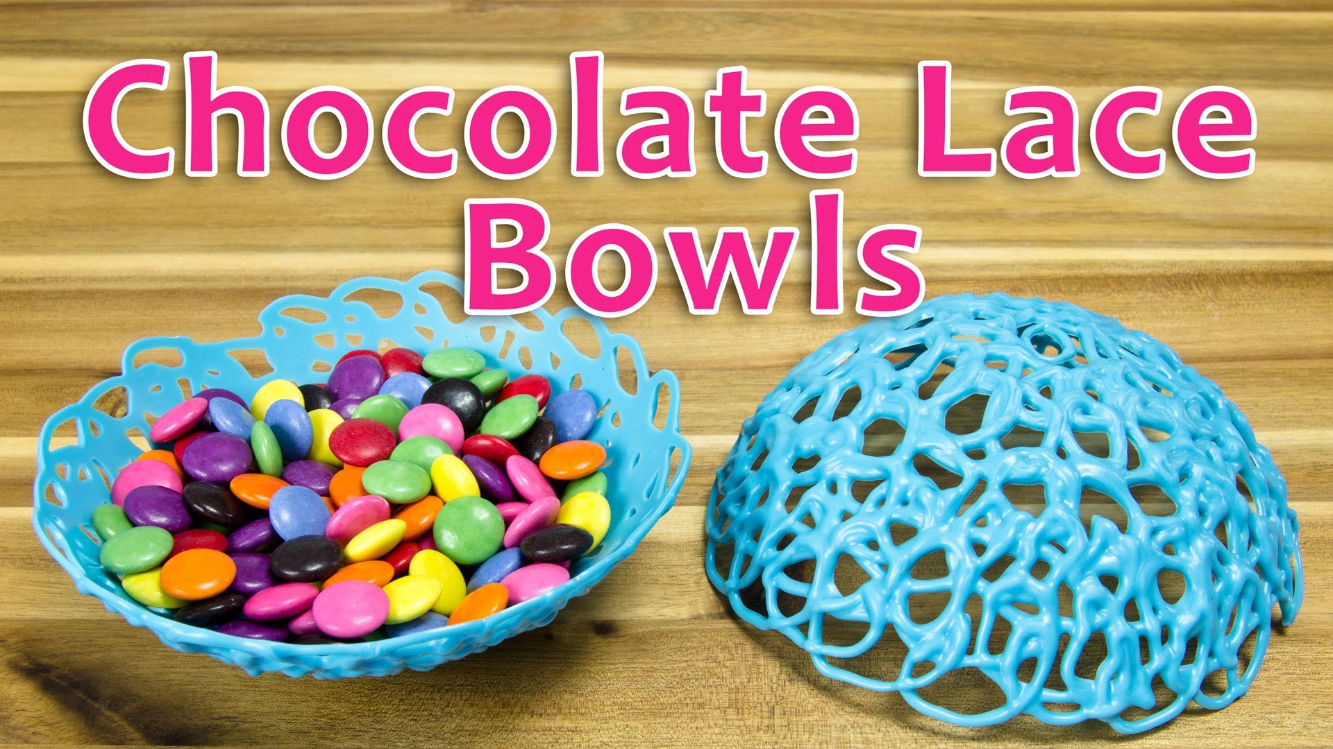 Making Chocolate Lace Bowls: Bowls Made of Chocolate by Cookies Cupcakes and Cardio