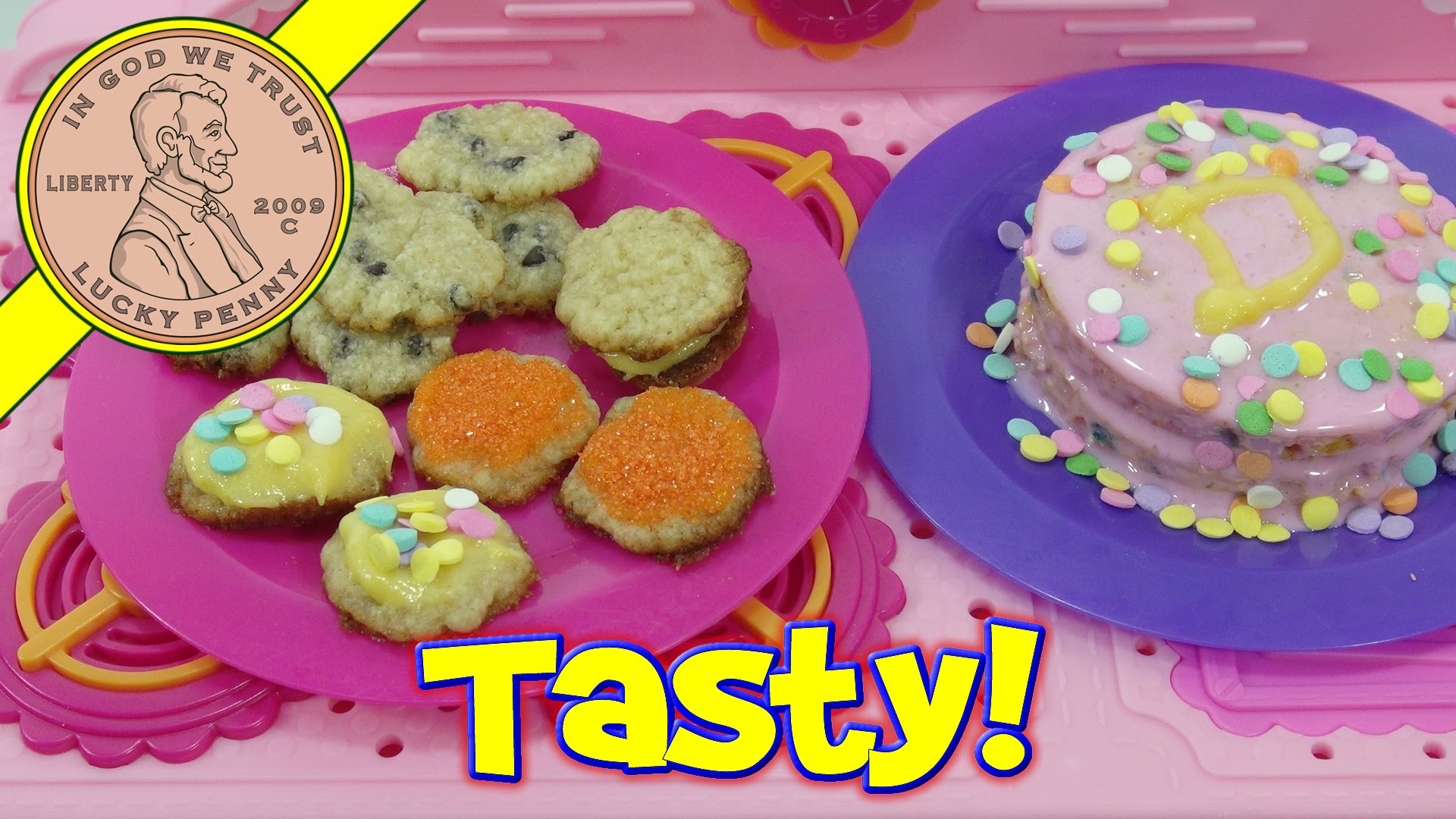 2014 Lalaloopsy Kids Baking Oven – Double Layer Cake, Sugar & Chocolate Chip Cookies!