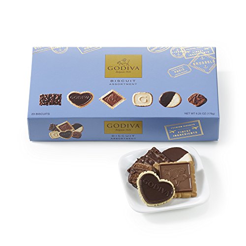 GODIVA Chocolatier Assorted Chocolate Biscuit Gift Box
