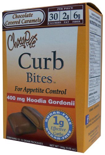 HealthSmart Foods Curb Bites Sugar Free Chocolate Covered Hoodia Caramels