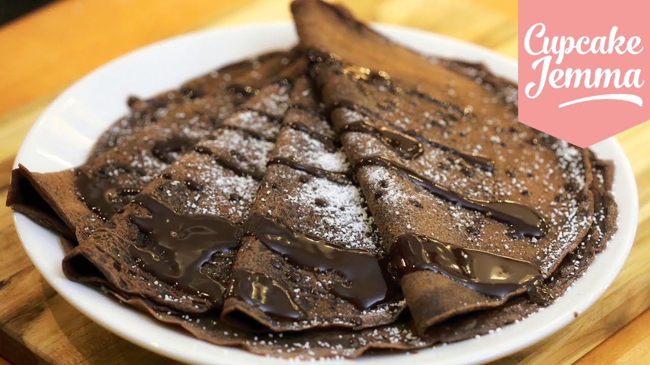 Perfect Chocolate Pancake Recipe | Cupcake Jemma