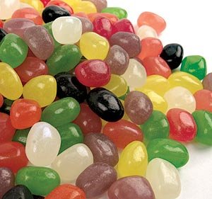 7oz of assorted JELLY BEANS Certified kosher-Dairy
