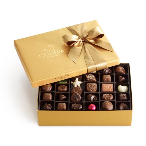 GODIVA Chocolatier 70 pc. Gold Ballotin – Classic
