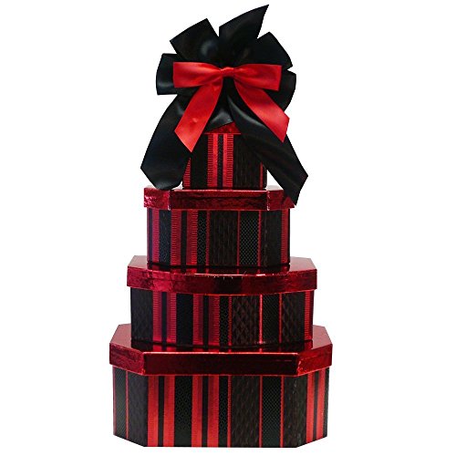 Deluxe Indulgence All Chocolate Gift Tower (Scheduled Delivery)