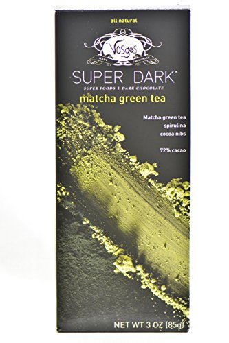 Vosges Haut-Chocolat Super Dark Super Foods + Dark Chocolate Matcha Green Tea — 3 oz