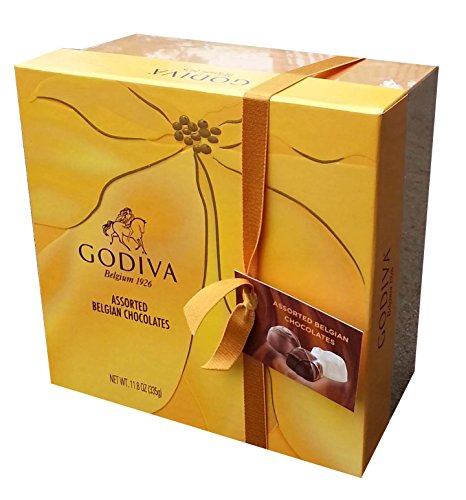 GODIVA Assorted Belgian Chocolates Gift Box (27 Pieces)