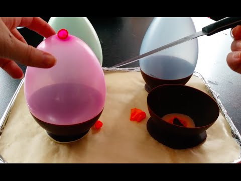 How To Make Chocolate Balloon Bowls…
