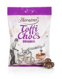 Thorntons Original Toffi Chocs, Two 4.7 oz bags