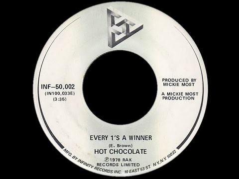Hot Chocolate ~ Every 1’s A Winner 1978 Disco Purrfection Version
