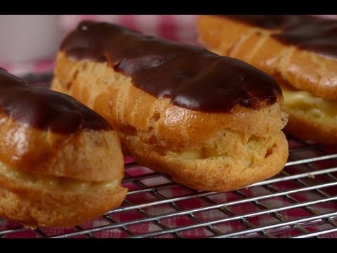 Chocolate Eclairs Recipe Demonstration – Joyofbaking.com