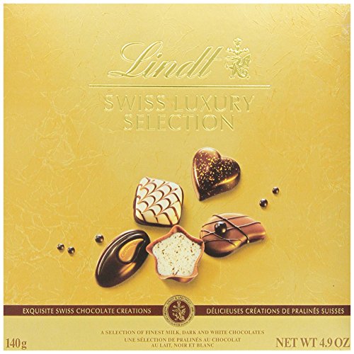 Lindt Chocolate Swiss Luxury Selection Box, 4.9 oz.