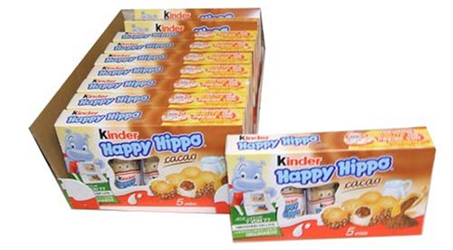 Kinder Happy Hippo – Cocoa, CASE, 10x(20.7g x 5)