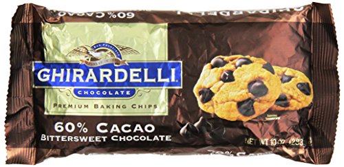 Ghirardelli Chocolate Baking Chips, Bittersweet Chocolate, 10 oz., 6 Count