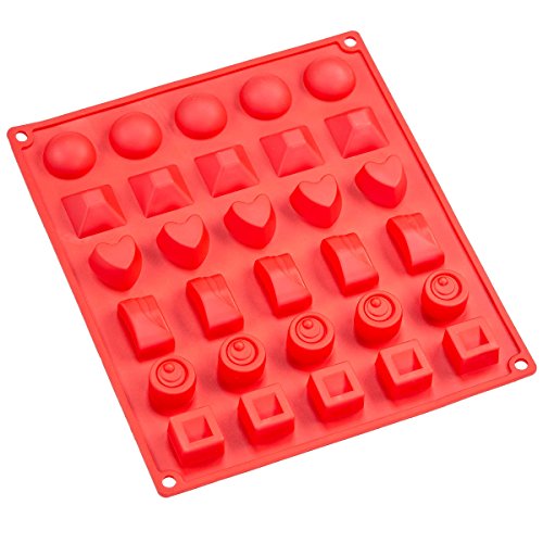 Sorbus® 30-Cavity Silicone Mold for Chocolate, Jelly and Candy