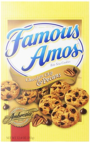 Keebler Famous Amos Chocolate Chip and Pecans Cookies, 12.4-oz. (Pack of 6)